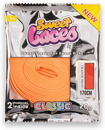 Sweetlaces Classic: Neon Orange