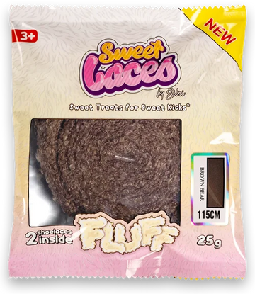 Sweetlaces Fluff: Brown Bear