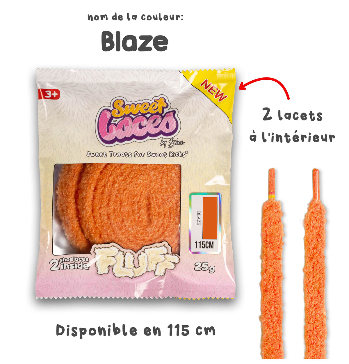 Packaging Sweetlaces Fluff Blaze