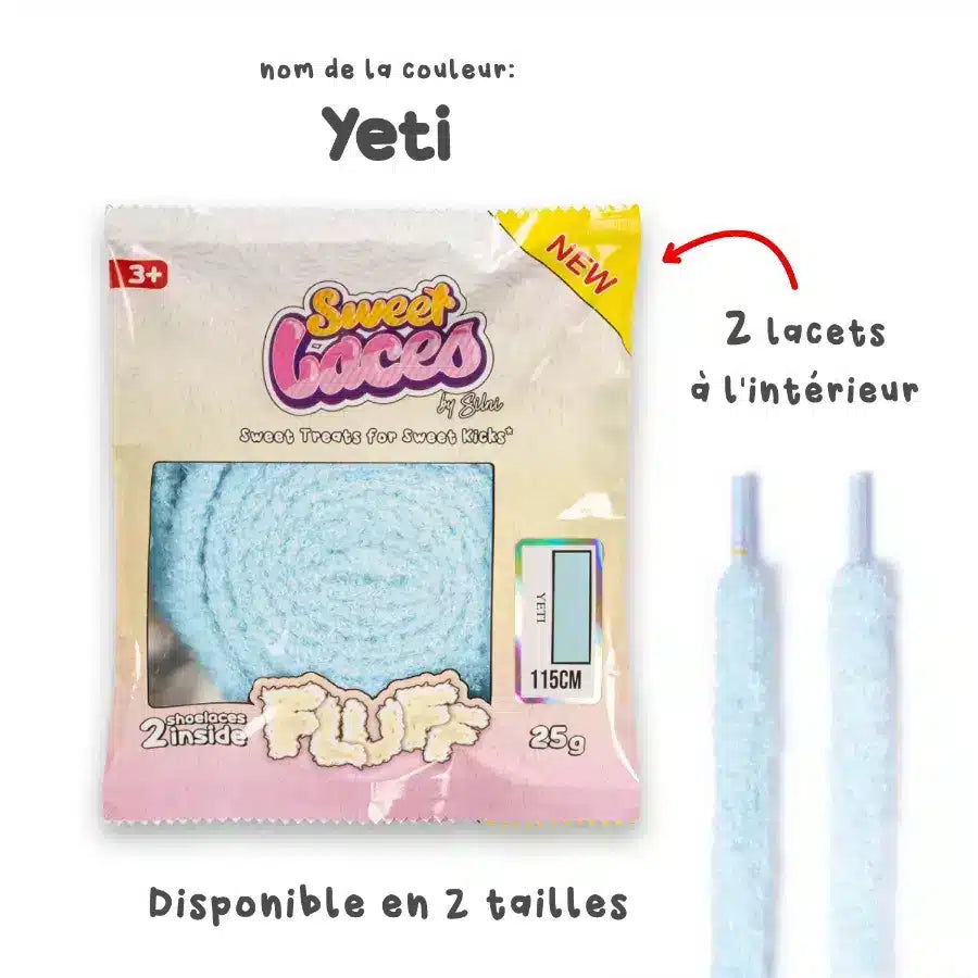 Sweetlaces Fluff: Yeti