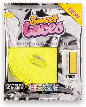 Sweetlaces Classic: Yellow Neon